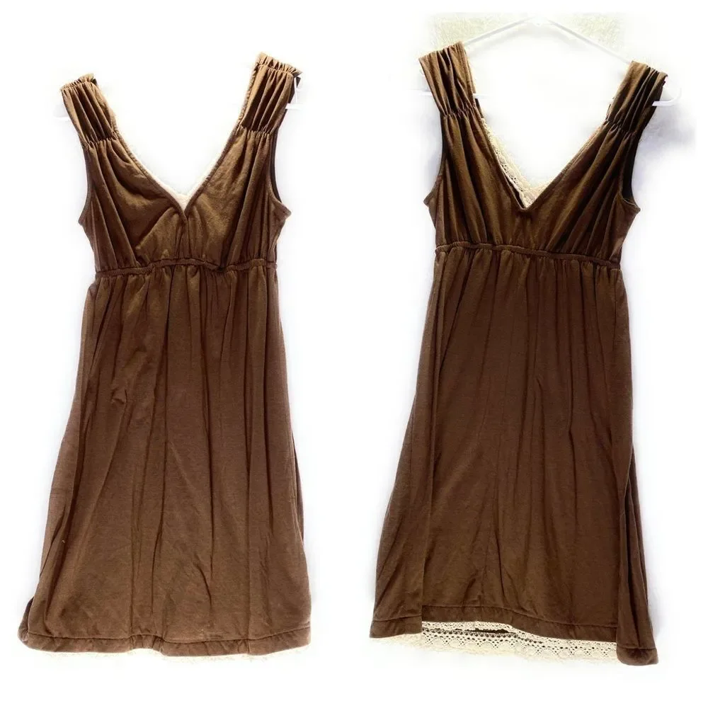 MAX Rave Dress Brown - Picture 2 of 9